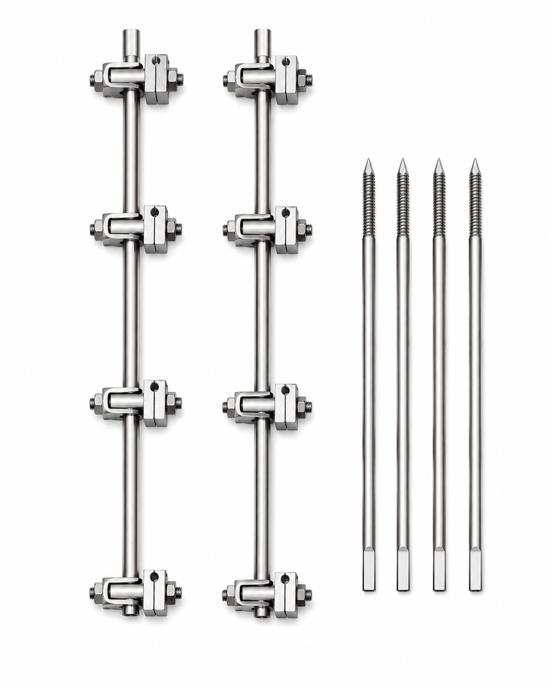 A.O. External Fixator Set – 4 Clamp (Unilateral External Fixation System)
