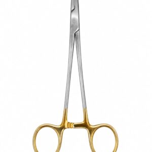 Mayo Hegar Needle Holder T.c tip Gold Handle
