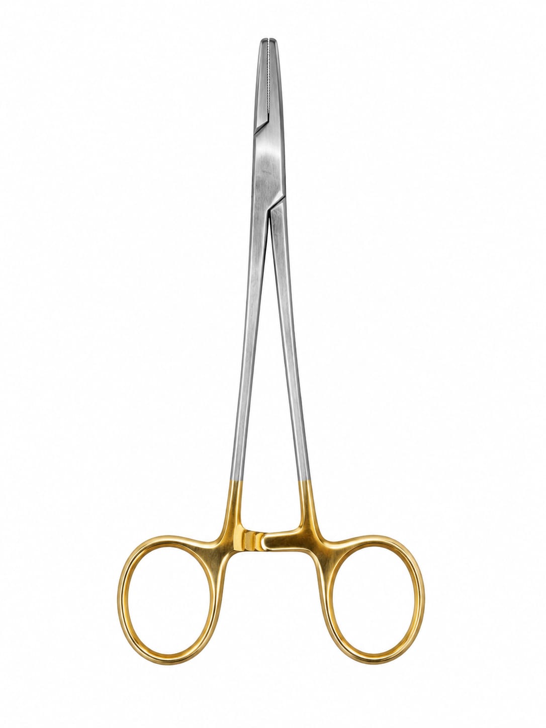 Mayo Hegar Needle Holder T.c tip Gold Handle